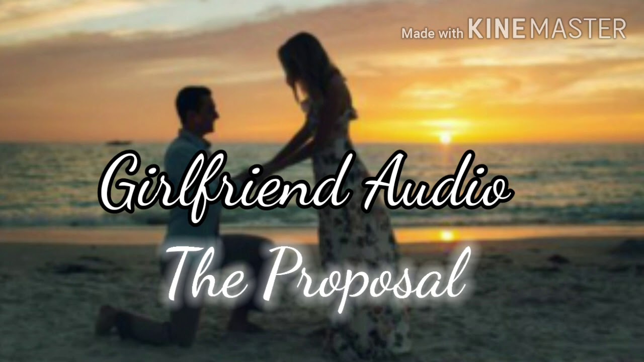 The proposal ( girlfriend roleplay ) ( ASMR )