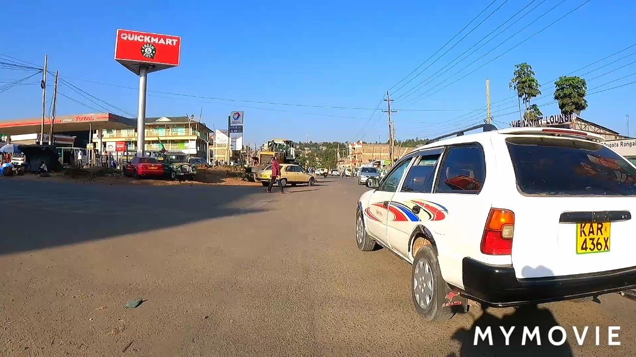 Kiserian Town is growing, Everyone is buying land & building homes. Kajiado County, Nairobi, Kenya.