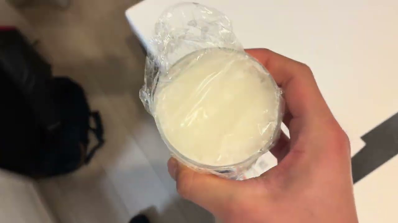 アイスを作りたいと思います