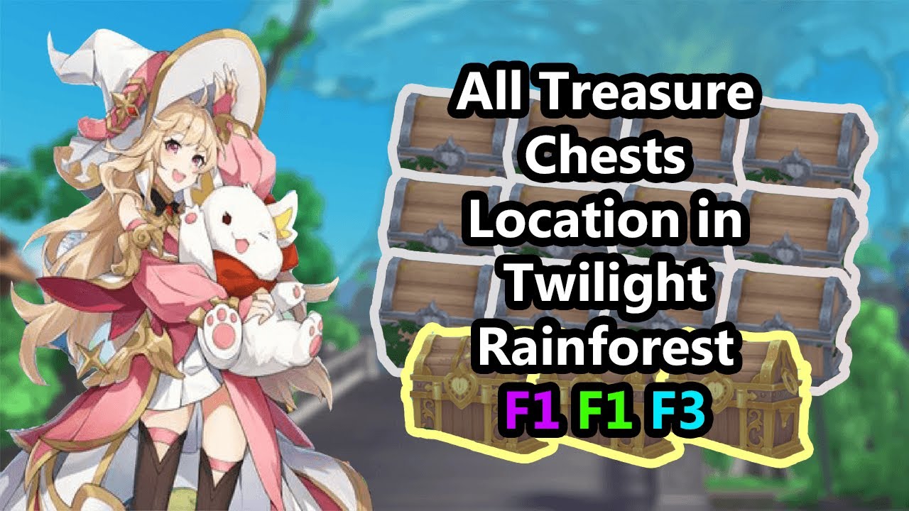 All Treasure Chest in Twilight Rainforest | The Legend of Neverland
