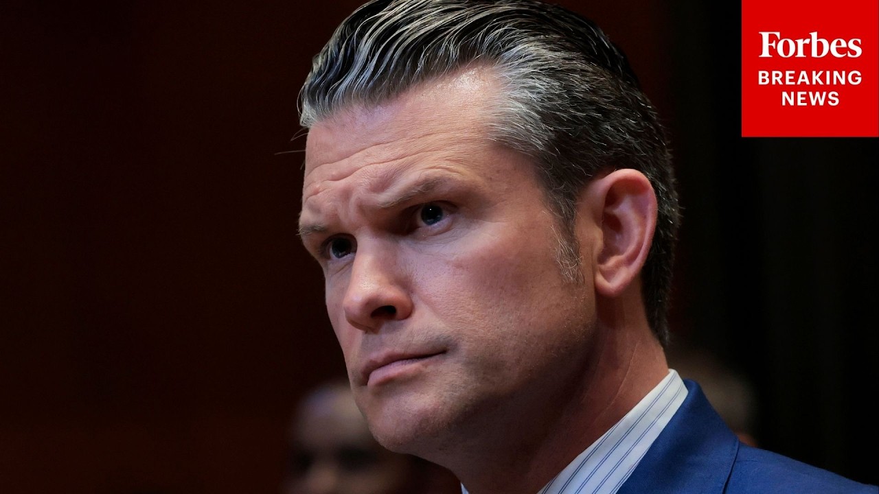 BREAKING NEWS: Sec. Pete Hegseth Delivers Remarks Amid Intensifying War With Iran