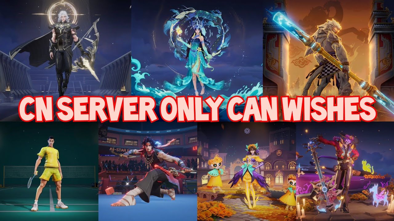 CN SERVER CAN ONLY WISH FOR THESE EPIC SKINS | HONOR OF KINGS