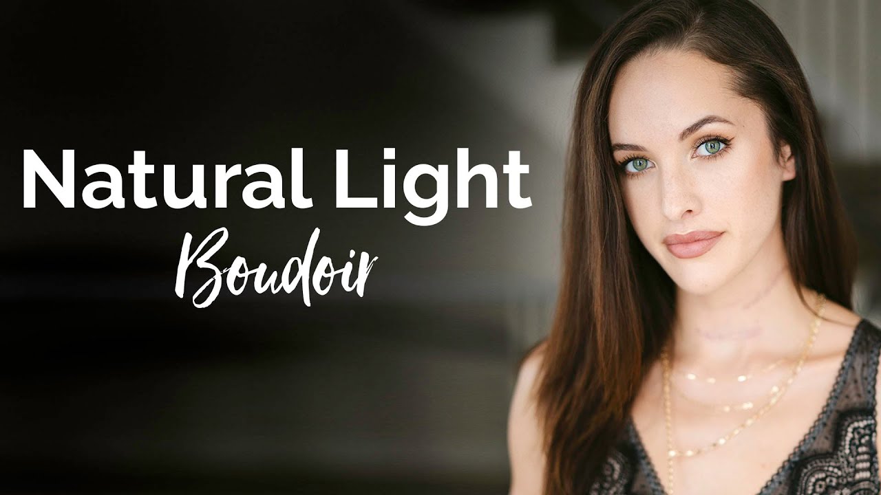 How To Use Natural Light for Boudoir Portrait Photography!! 3 Tips!
