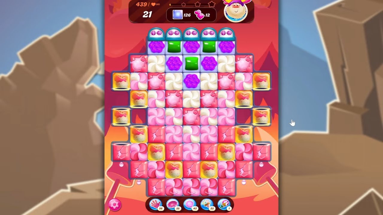 Candy Crush Saga LEVEL 439 NO BOOSTERS (new version)🐟☑️
