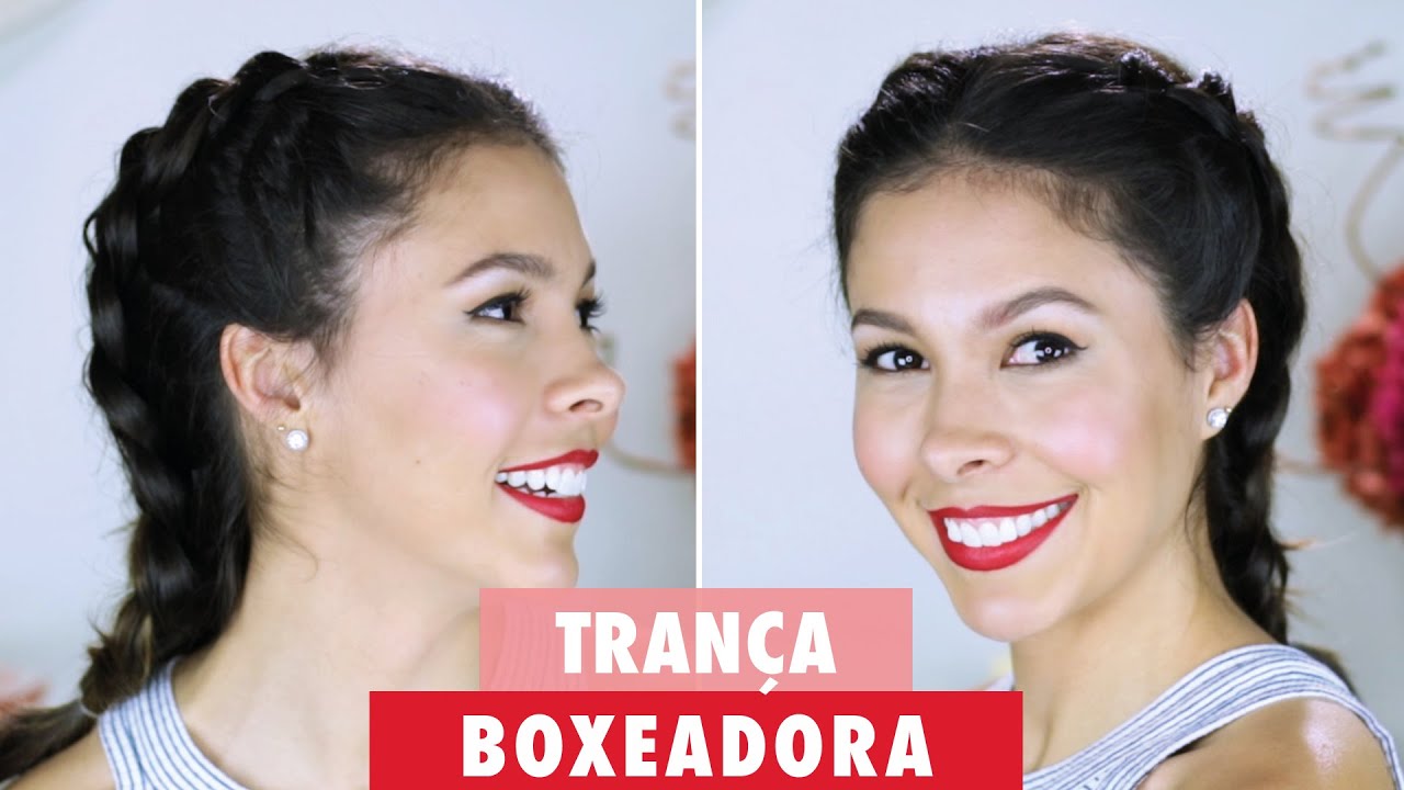 Trança boxeadora em cabelo curto | Blog da Monick
