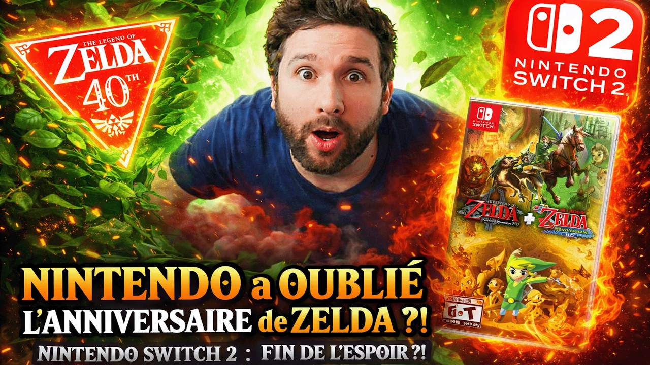 NINTENDO a OUBLIÉ L'ANNIVERSAIRE de ZELDA ?! 😱 NINTENDO SWITCH 2 : FIN DE L'ESPOIR ?! 🔥