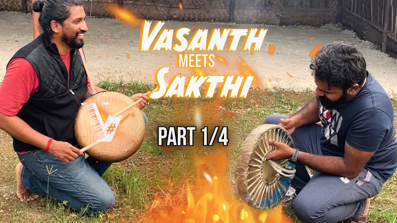 Vasanth Vaseegaran Meets Sakthi Ravanan | Part1 | Parai | An impromptu Jamming session