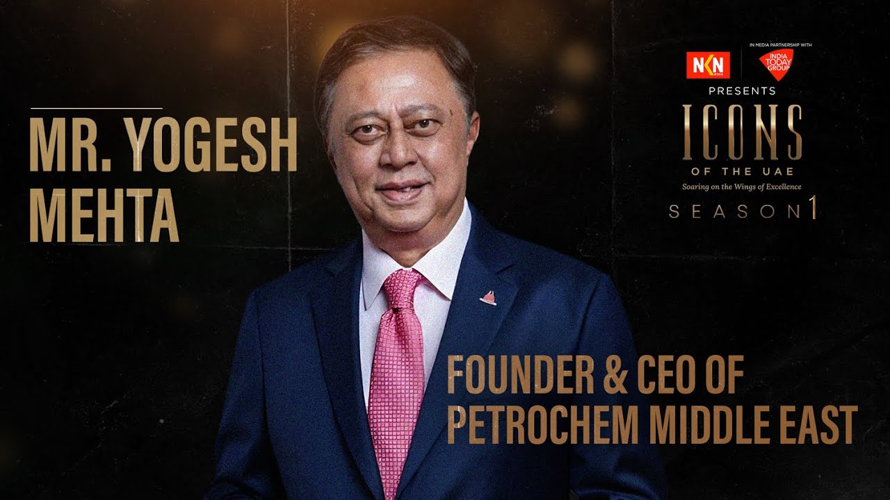 Mr. Yogesh Mehta | Icons of the UAE Awards 2023 | NKN Media | India Today