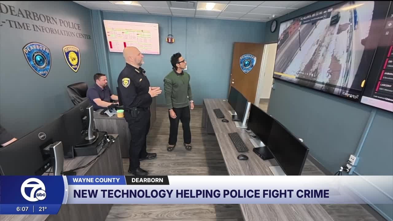 Dearborn police launch first-of-its-kind real-time crime-fighting system