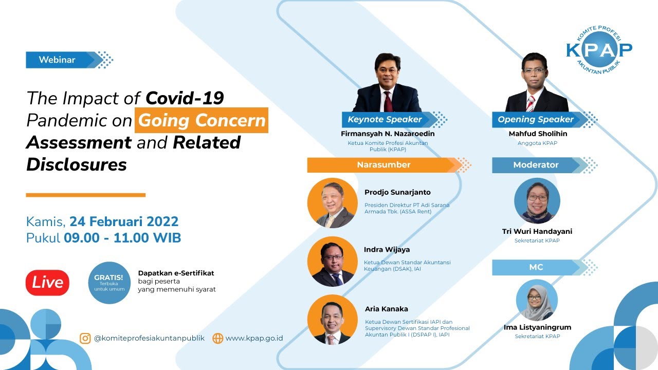 The Impact of Covid-19 Pandemic on Going Concern Assessment and Related Disclosures