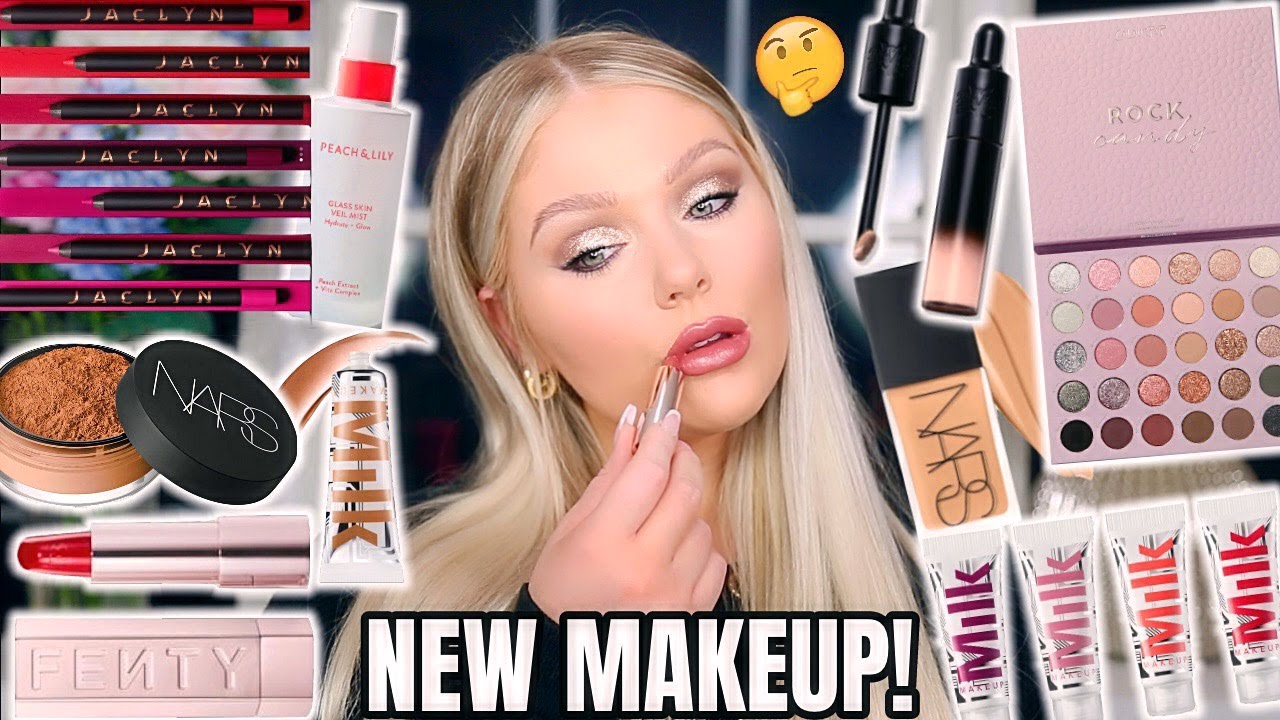 NEW VIRAL MAKEUP TESTED! FULL FACE FIRST IMPRESSIONS | KELLY STRACK
