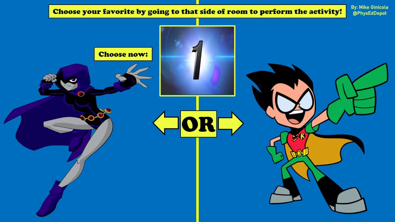 Would You Rather 6 Roblox Fitness - PE Distance Learning