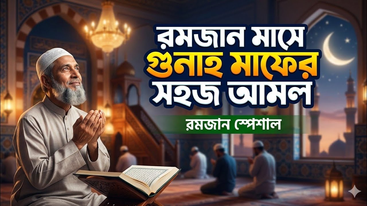 রমজান মাসে গুনাহ মাফের সহজ আমল | Ramadan Motivation Bangla || Quranic hidayat 