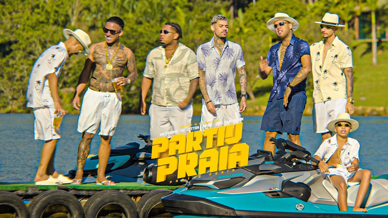 Partiu Praia - MC Fabrin, MC Jottak, PP MC, Dael, MC Dkziin (DJ Boy e DJ Will SP) [Clipe Oficial]