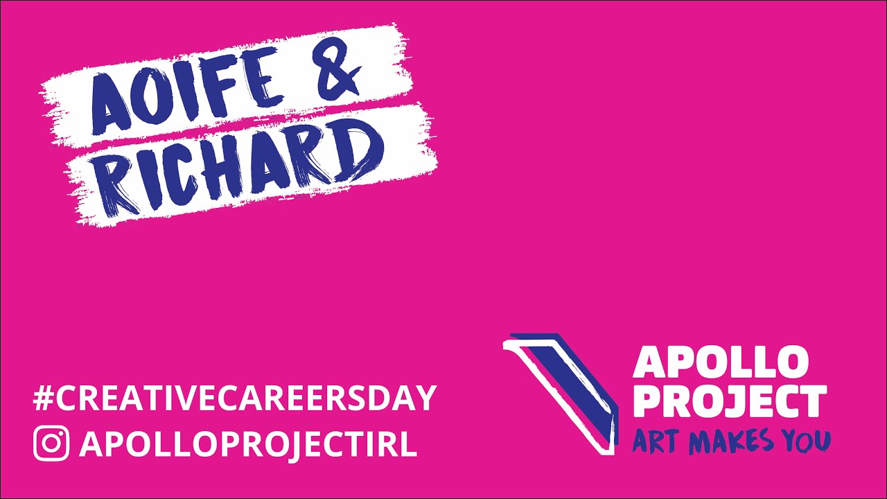 Creative Careers Day:  Richard Fallon and Aoife Coughlan from the Irish Film Institute