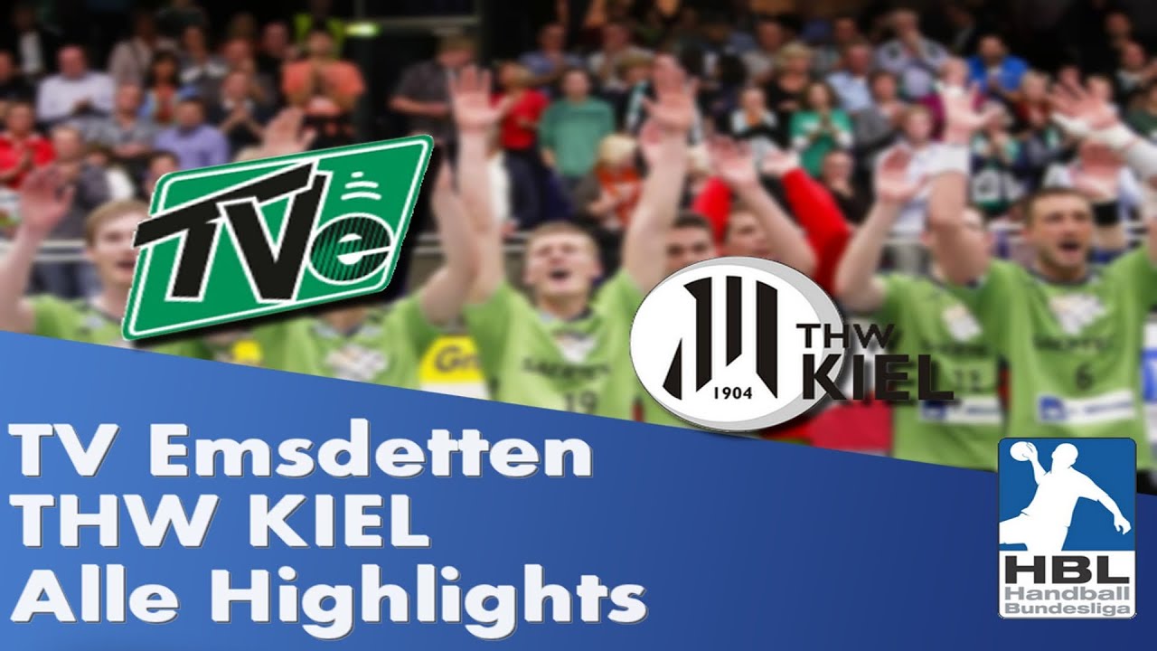 Handball Bundesliga: TV Emsdetten gegen THW Kiel
