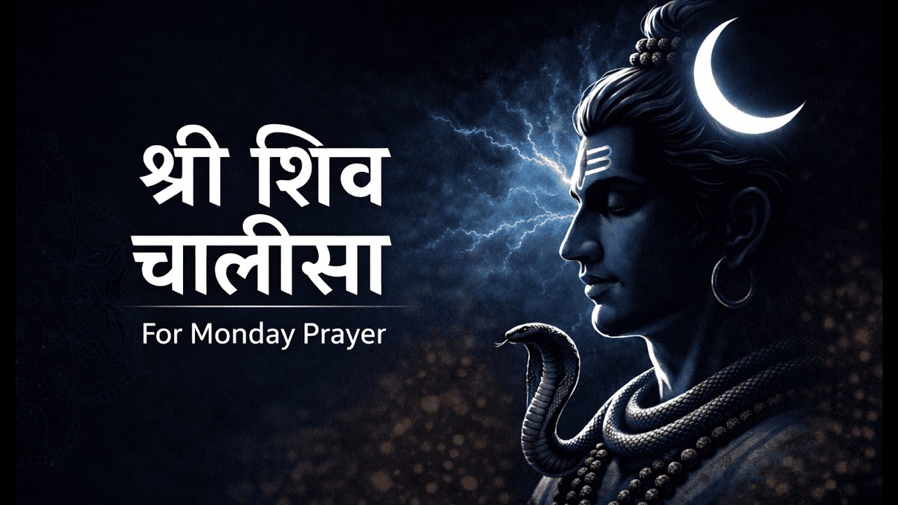 🔱 शिव चालीसा | Shiv Chalisa | Mahadev Blessings & Monday Bhakti 🕉️| Bhakti Ki Dhun