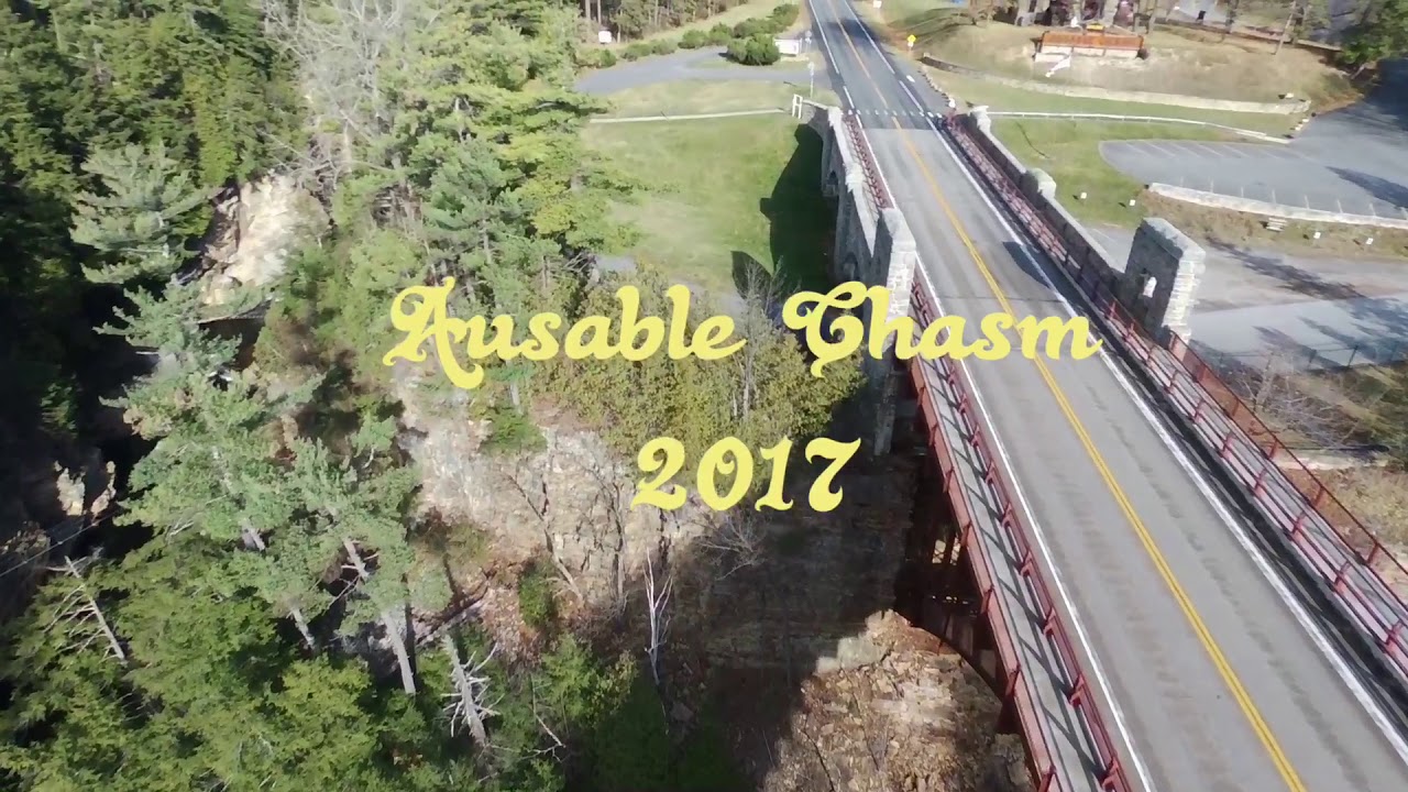 Ausable Chasm Drone Footage