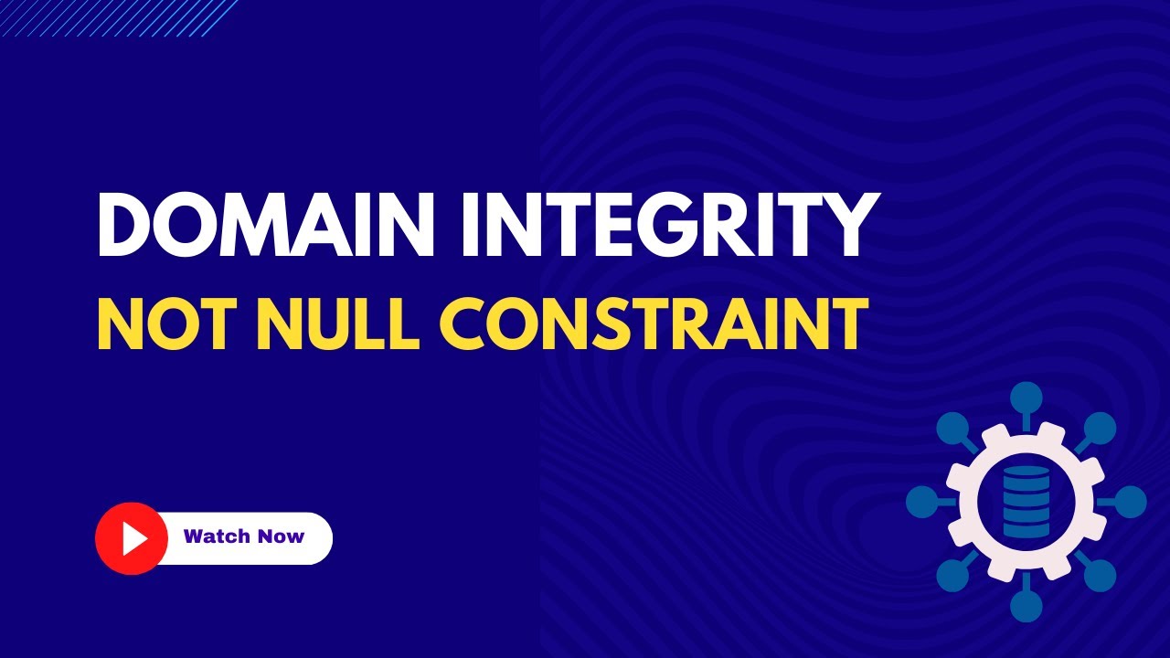 31. Not null Constraint