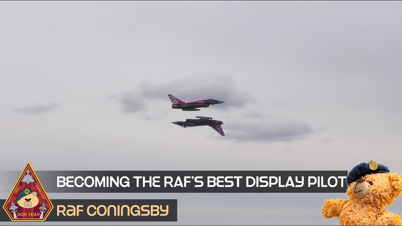 ONE OF THE BEST RAF TYPHOON DISPLAY PILOTS OF ALL TIME • SPECTACULAR PRACTICE AT RAF CONINGSBY 18.04