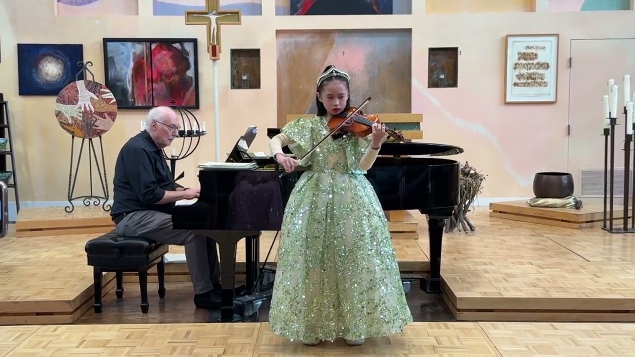 Sixian(Alison) Jiang Concerto No. 5, 1st movement by Beriot