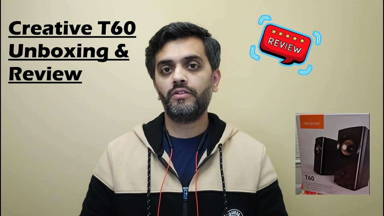Creative T60 2.0 Speakers - Unboxing and Review