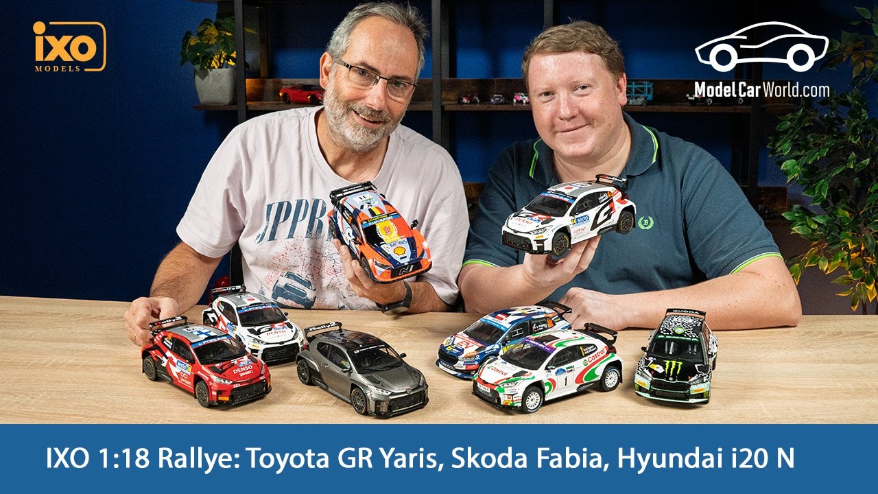 Thierry Neuville Special Edition & mehr: Die brandneuen IXO Rallye-Modellautos 1:18 im Detail!