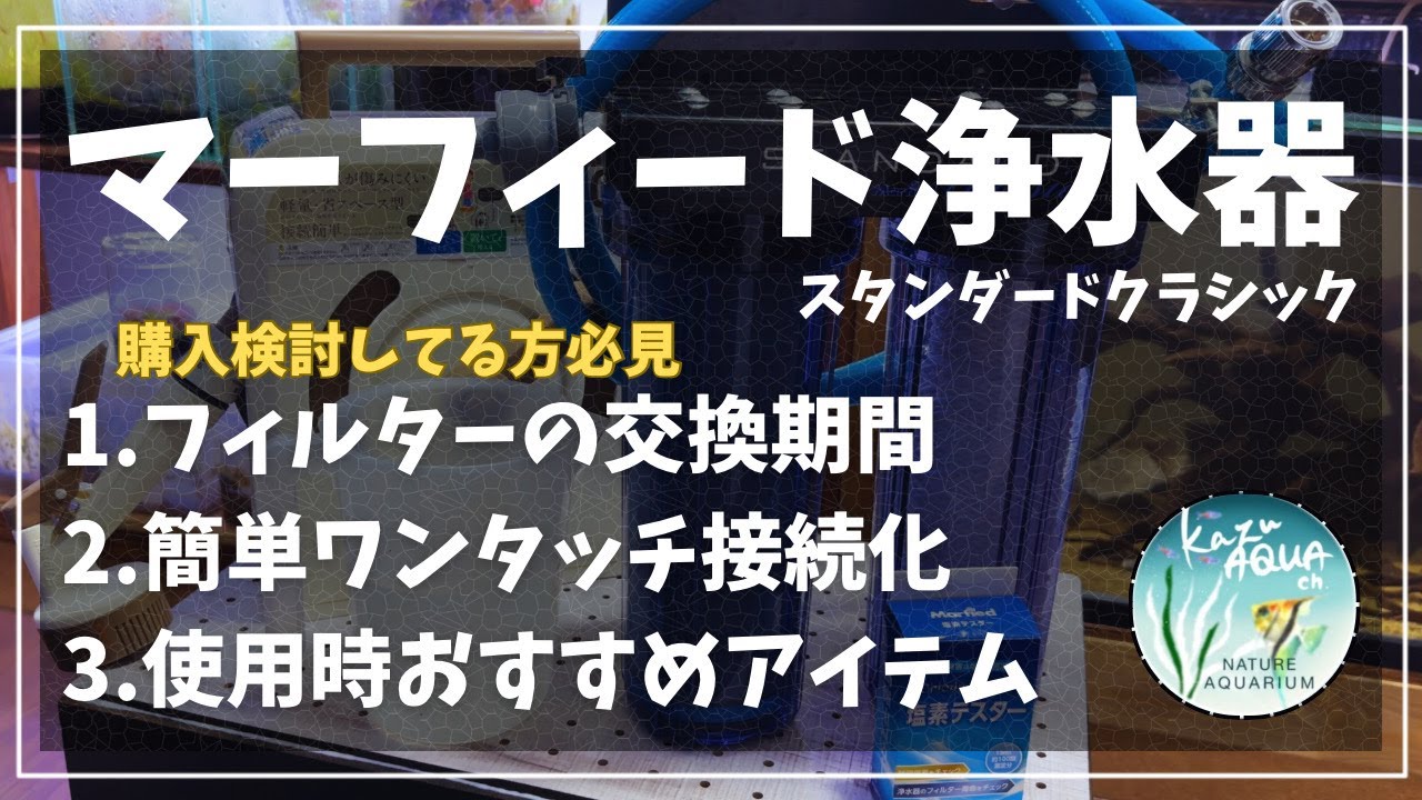 マーフィードを購入検討中の方のための動画。＃アクアリウム　＃水槽管理