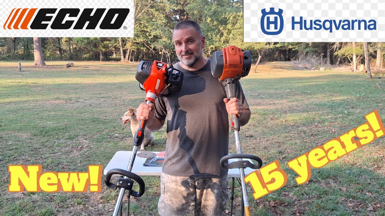 Echo vs Husqvarna String Trimmer | Old Reliable vs New Muscle
