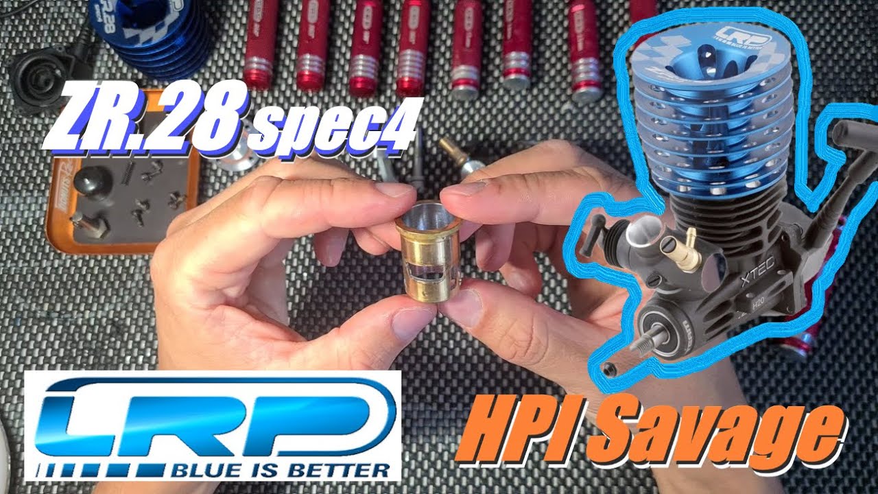 Affordable .28  NITRO Engine, LRP 28 8P Take Apart, First Run and a Very Sad Ending...