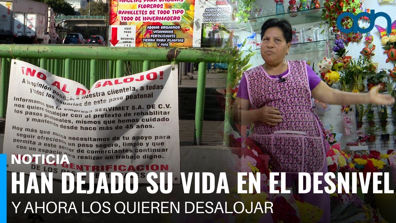 Han dejado su vida en los desniveles, y ahora los quieren desalojar