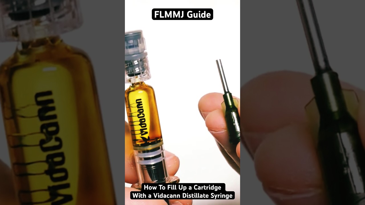 Руководство MMJ от Florida: как использовать шприцы с дистиллятом Vidacann (масло каннабиса) 💉 #ш...