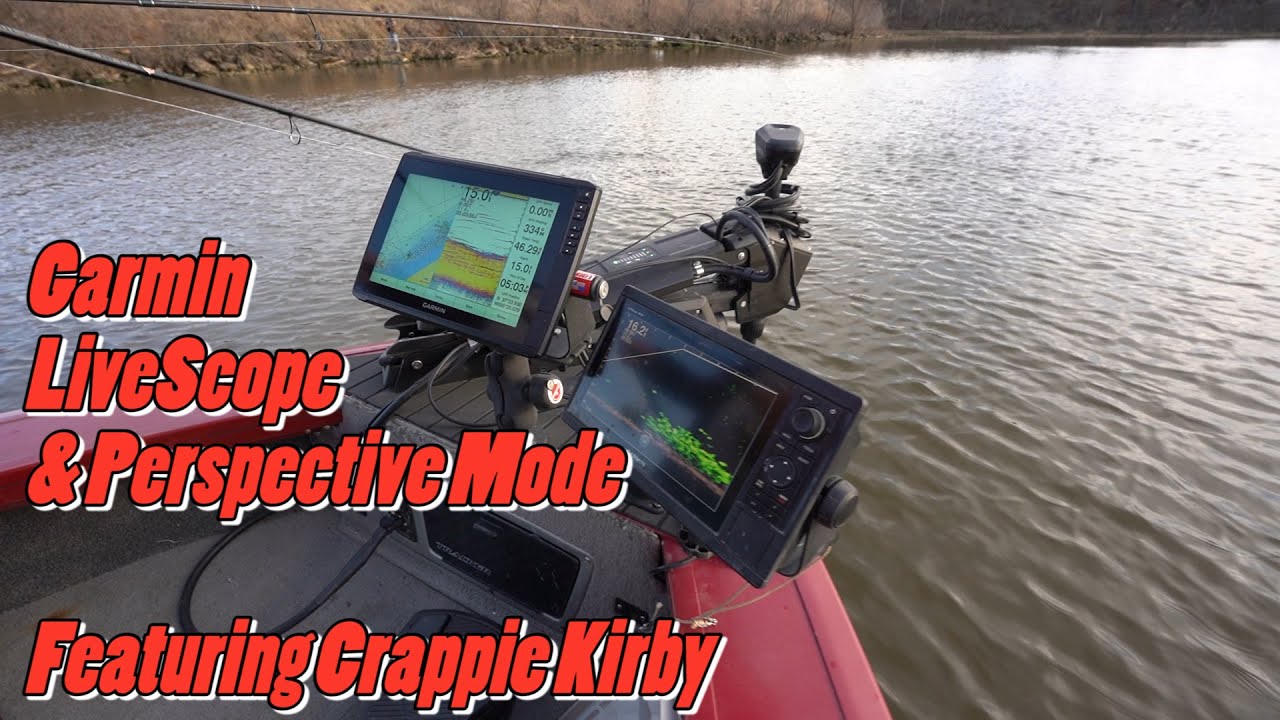 Crappie Kirby talks Garmin LiveScope and Perspective Mode and catching more fish.