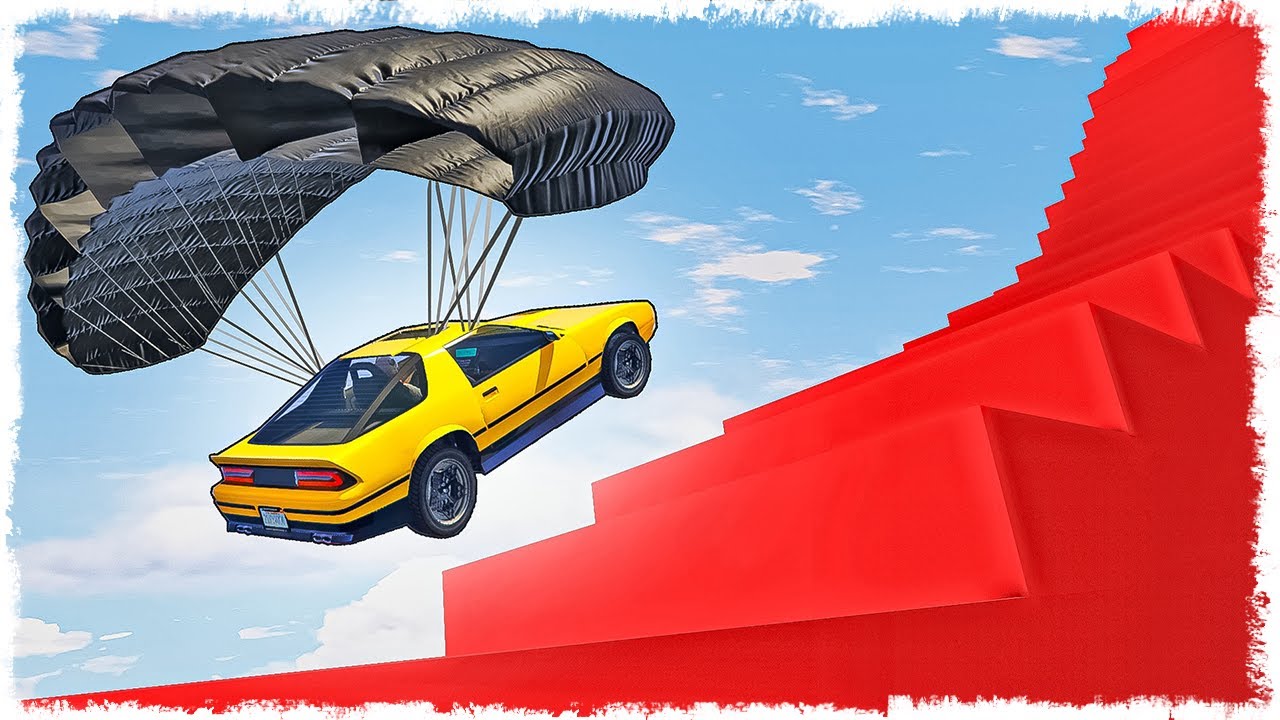НА НЕЙ НЕВОЗМОЖНО ПРОИГРАТЬ!!!ЛЕСТНИЦА В GTA ONLINE!!!