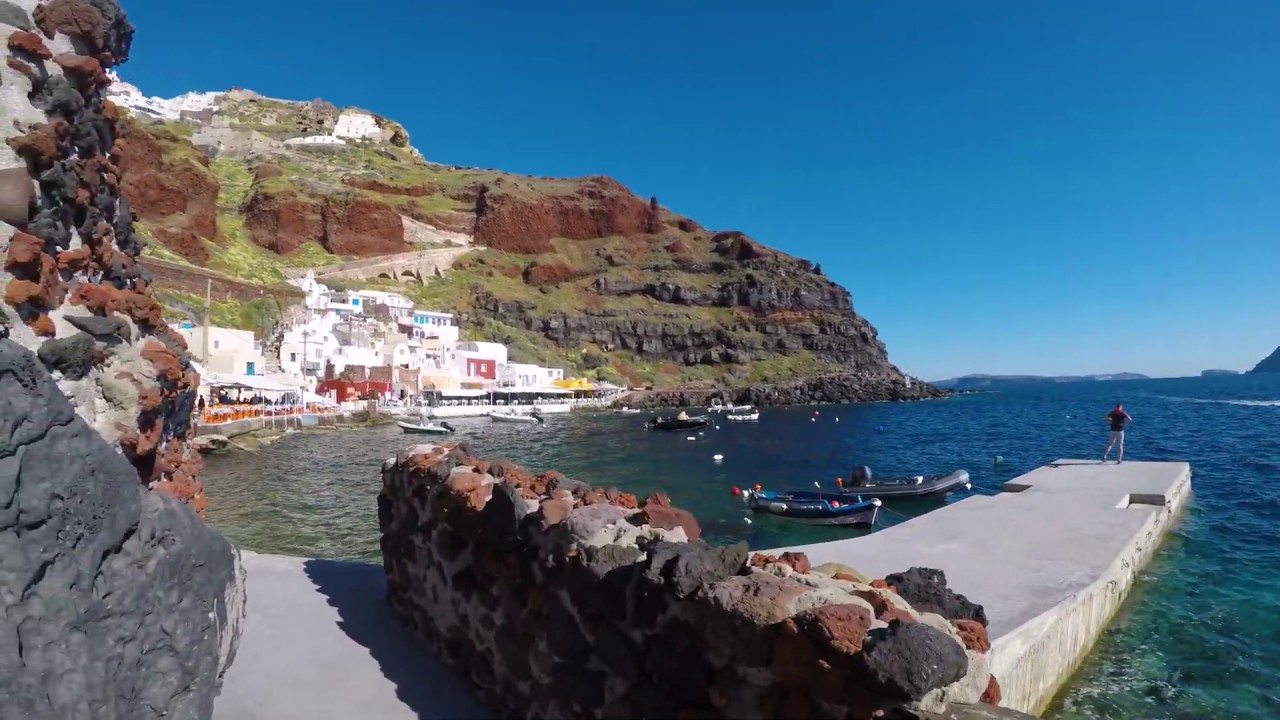 Amoudi Bay Walking Tour, Santorini - Greece