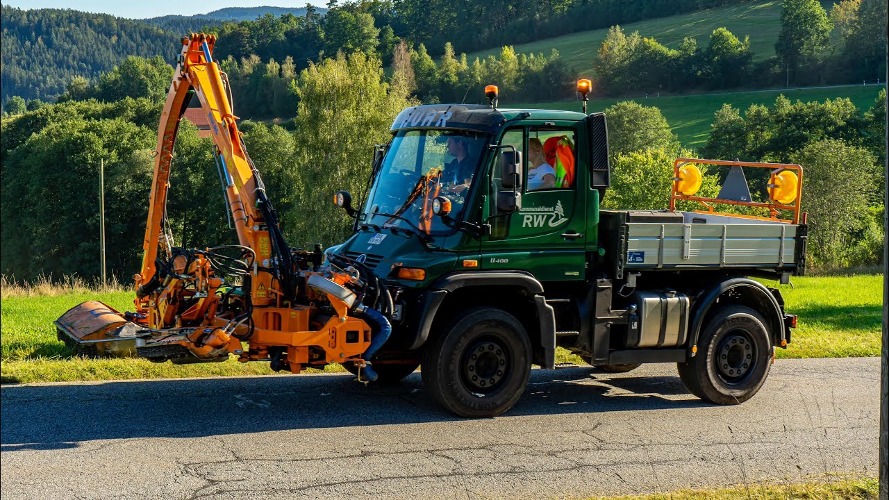 Betriebsvorstellung Kommunaldienst Wühr | U400 Knickränder Mulchen, was kann er?