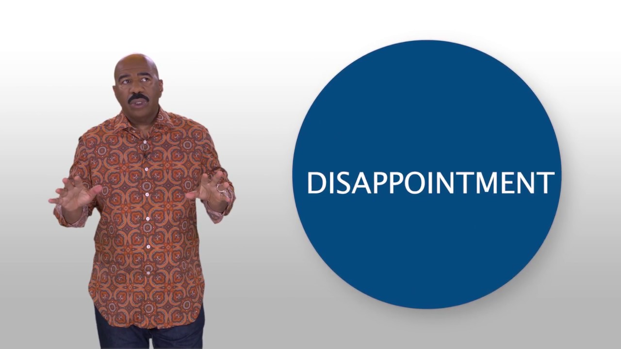 Handling Disappointment: Steve Harvey's Brain Drops