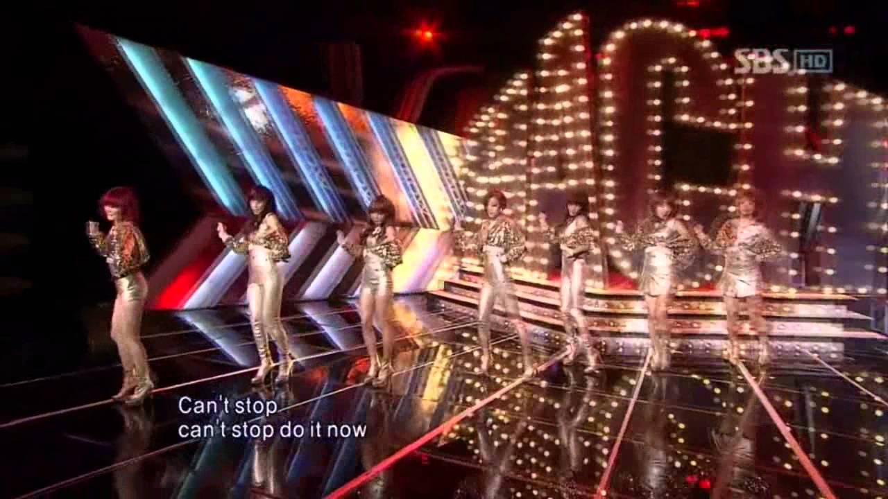 Радуга - Мах (Rainbow - Mach) @ SBS Inkigayo Популярная песня 101024