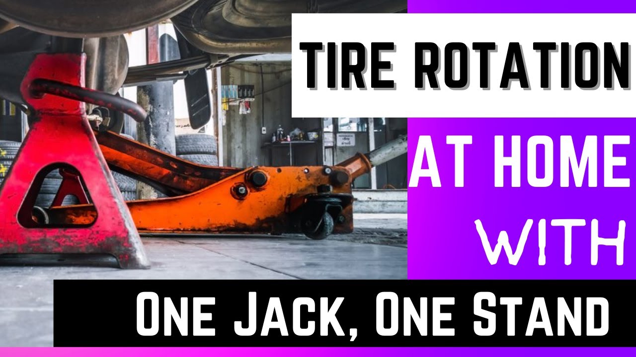 How To Rotate Tyres Yourself at Home with One Jack, One Stand Only #carservice #Irefusetopay