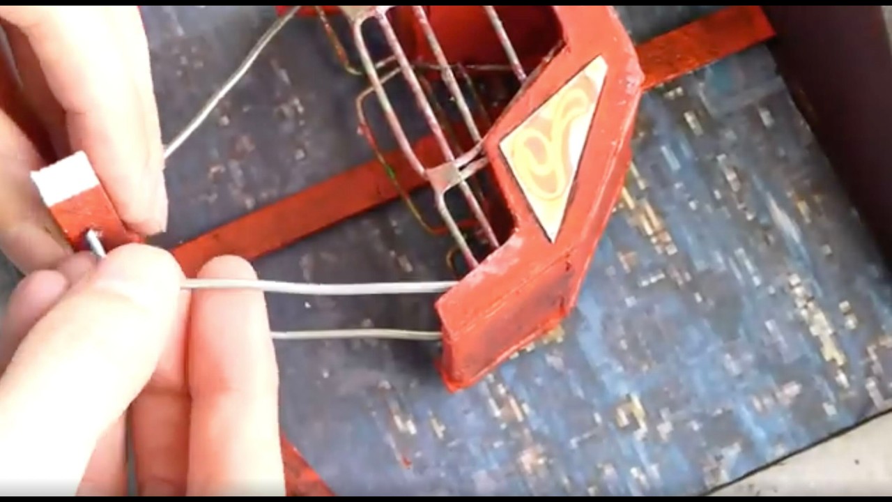 Making a BOTTOM 'Hole' Ferris Wheel miniature TV set