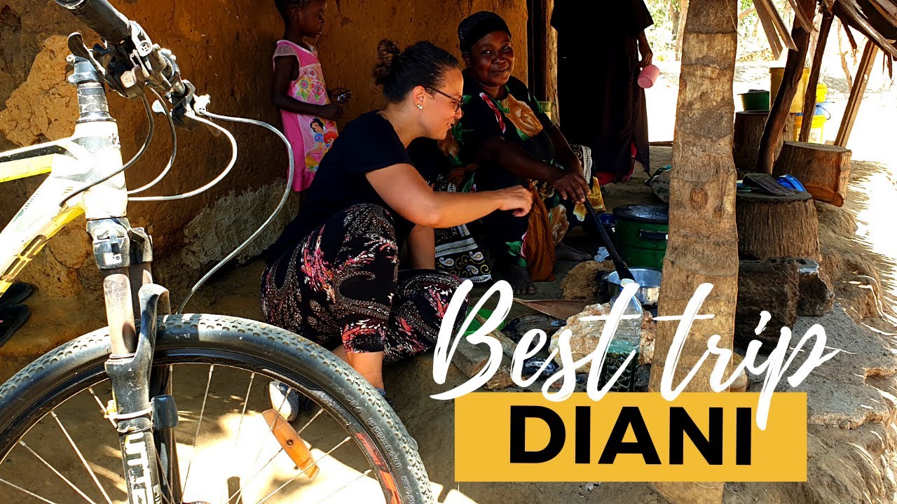 Explore the REAL DIANI with Diani Bikes / Best cultural tour in Diani Beach KENYA (A must do!)