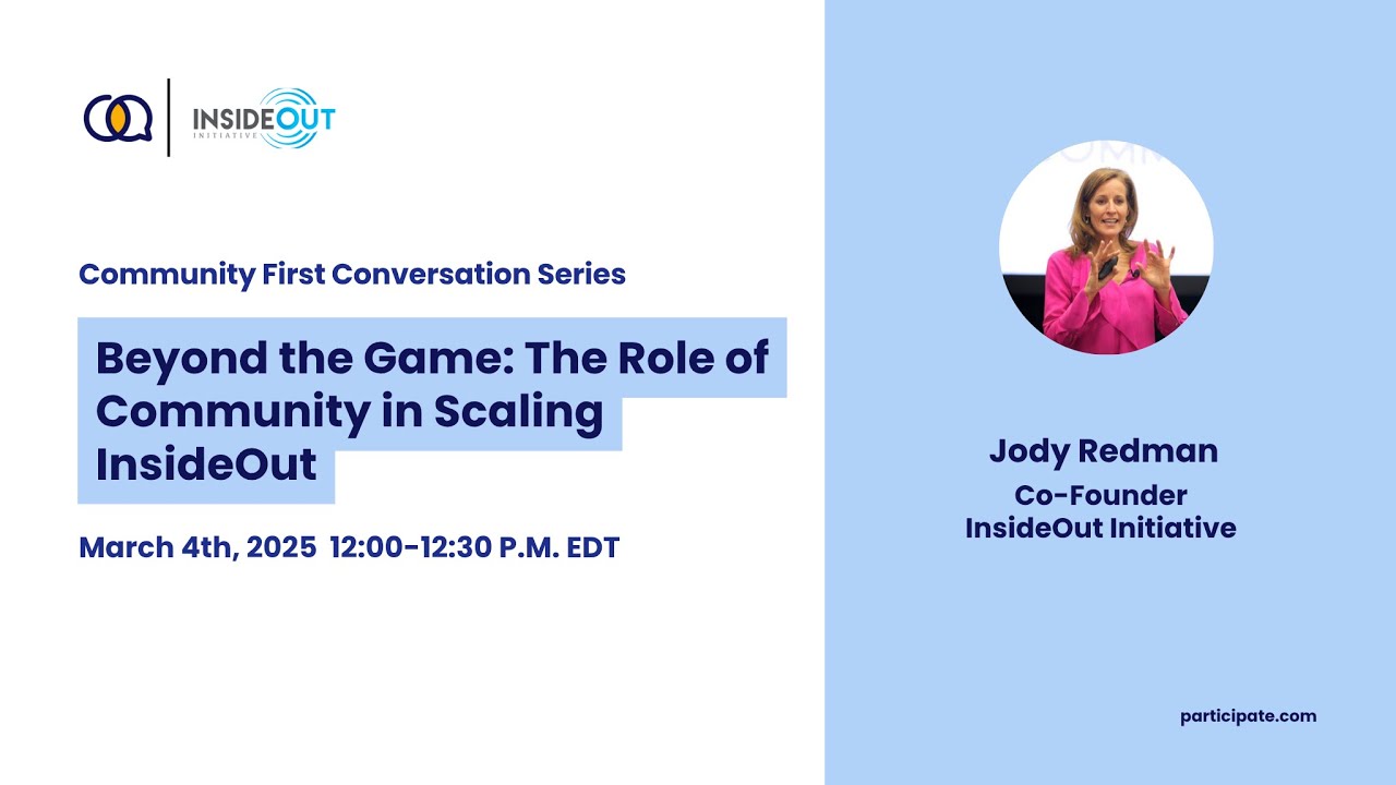 Webinar: Beyond the Game: The Role of Community in Scaling InsideOut