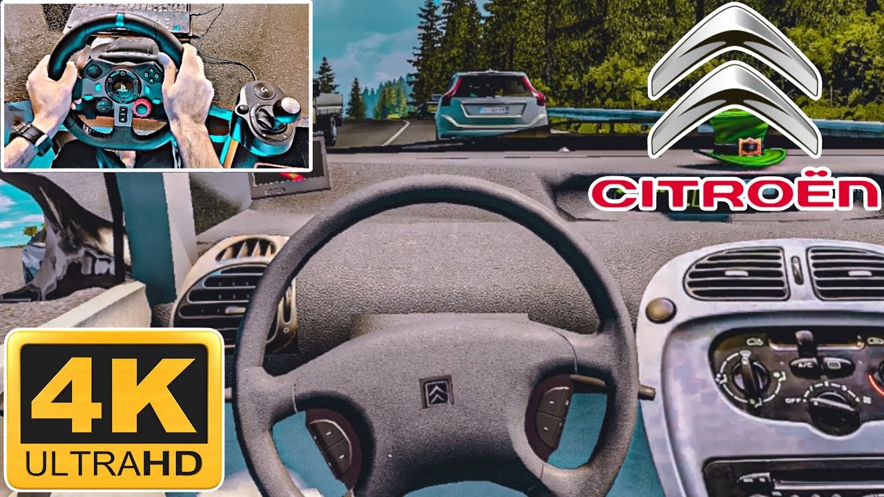 Euro Truck Simulator 2 - CITROËN XSARA PICASSO - Logitech G29 Gameplay (ETS2 Gameplay)