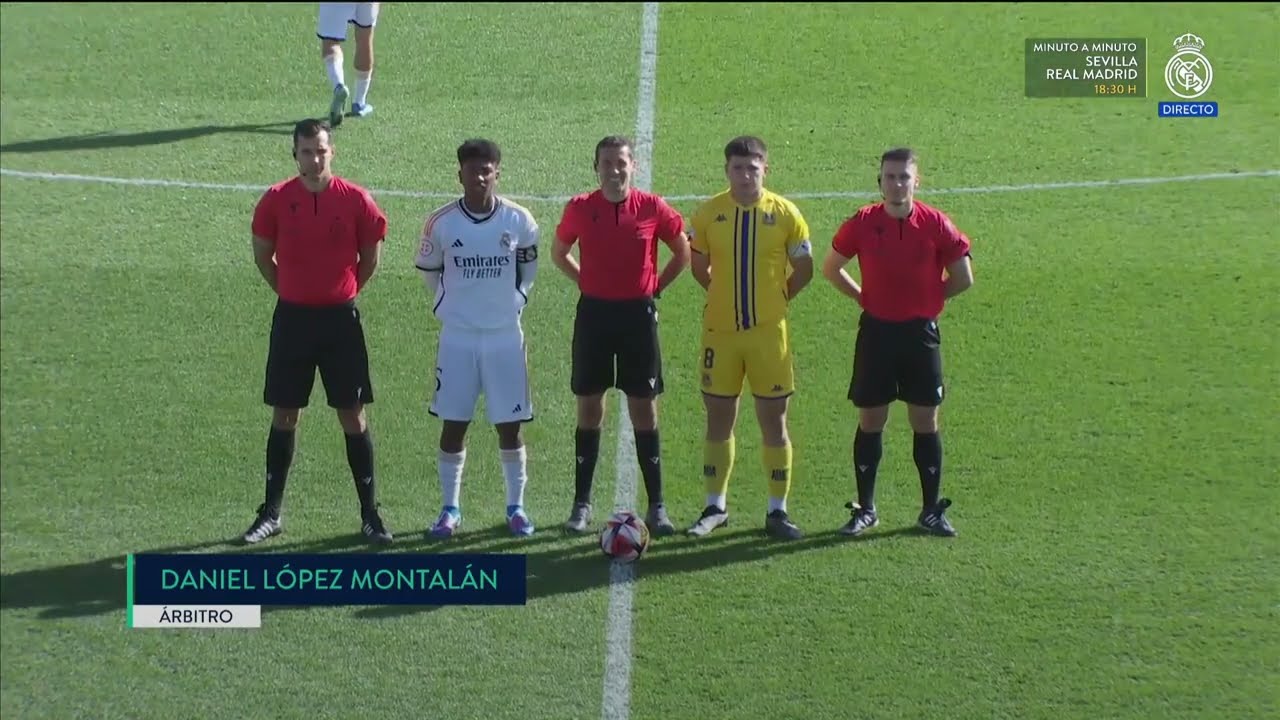 Real Madrid Juvenil A - AD Alcorcón | División de Honor Juvenil 2023/24 | Jornada 8