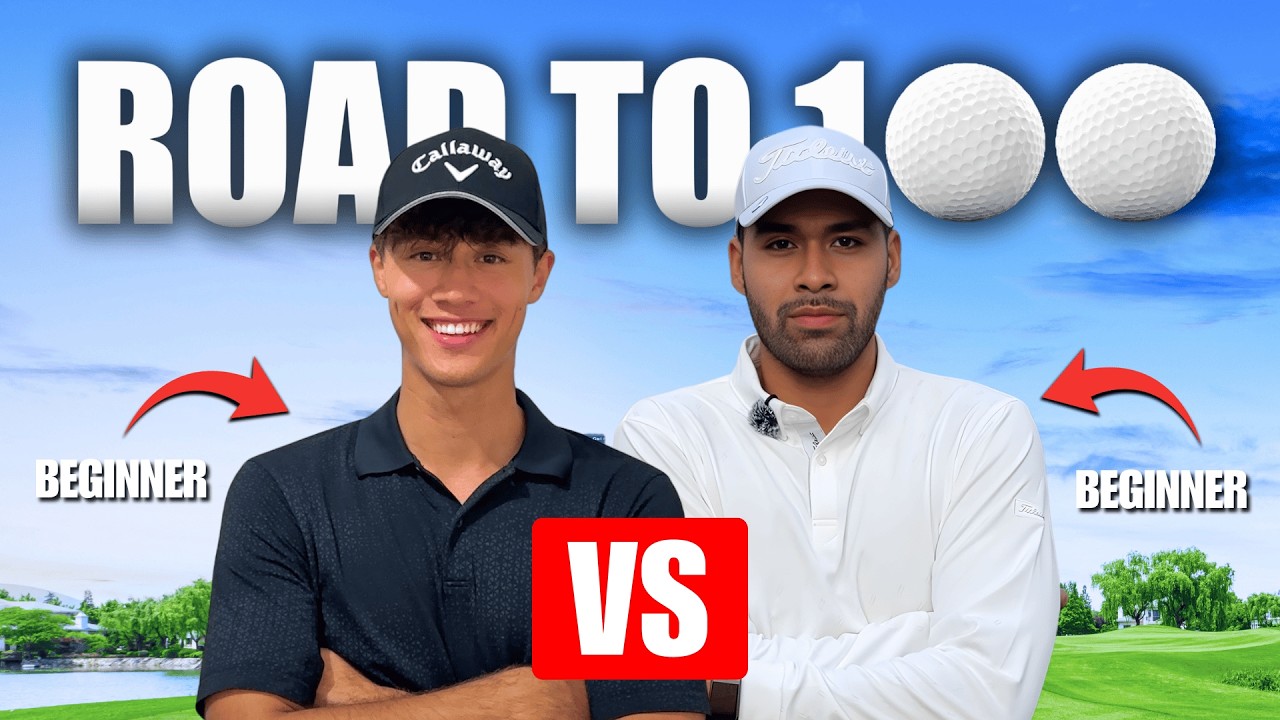 Can I Break 100 as a Beginner Golfer? Ep #5 (My First 1v1 Match)