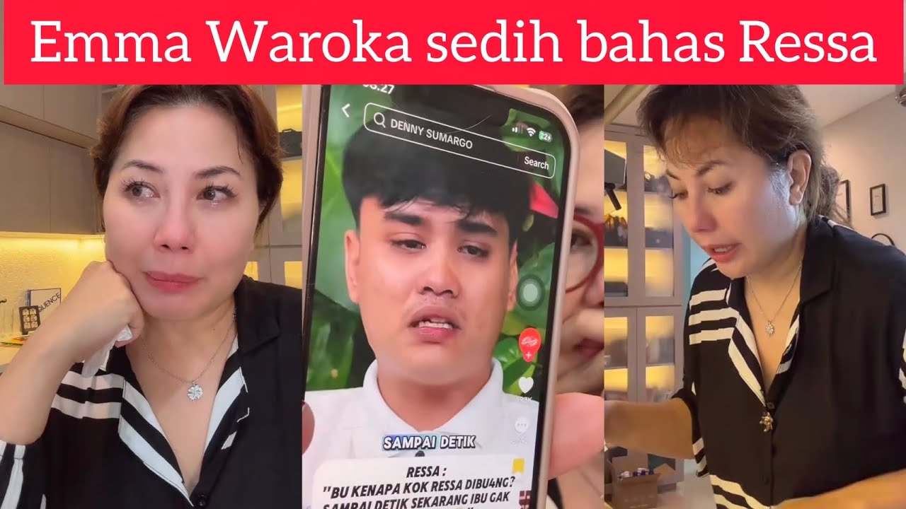 Emma Waroka sampai menangis bahas masalah Ressa
