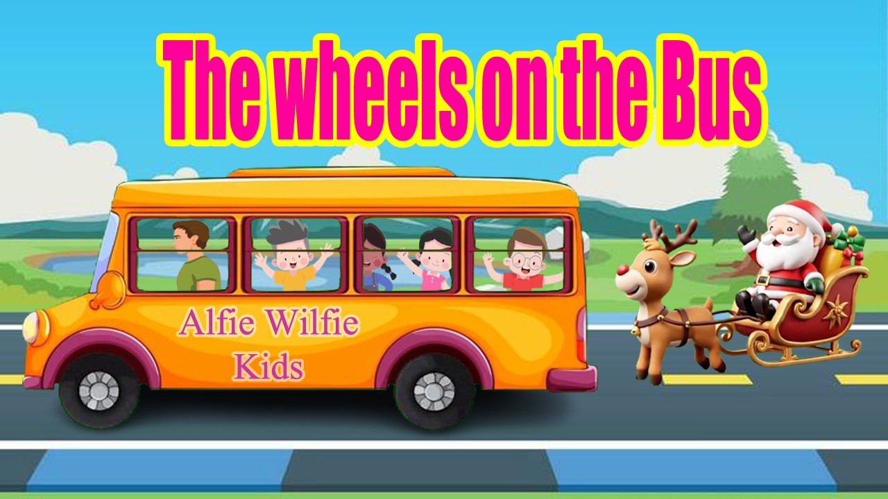 Wheels On the Bus |School Rhymes|Kinder Garden Song |New Tune |Santa On The Bus |Small Children Song