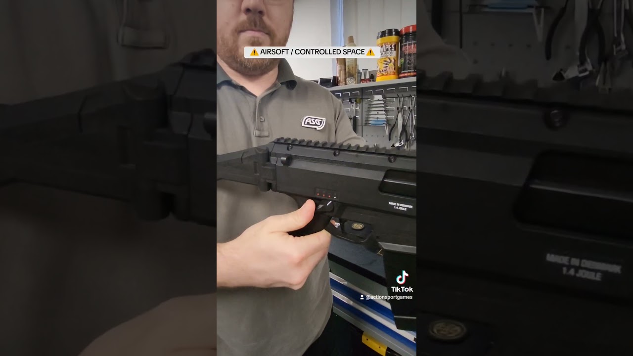 ASG #airsoft  Scorpion EVO CNC Edition #unboxing