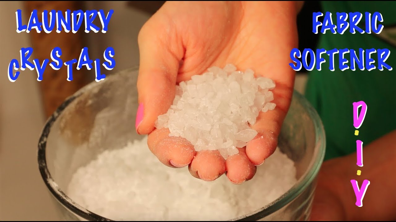 How To Make Fabric Softener Crystals