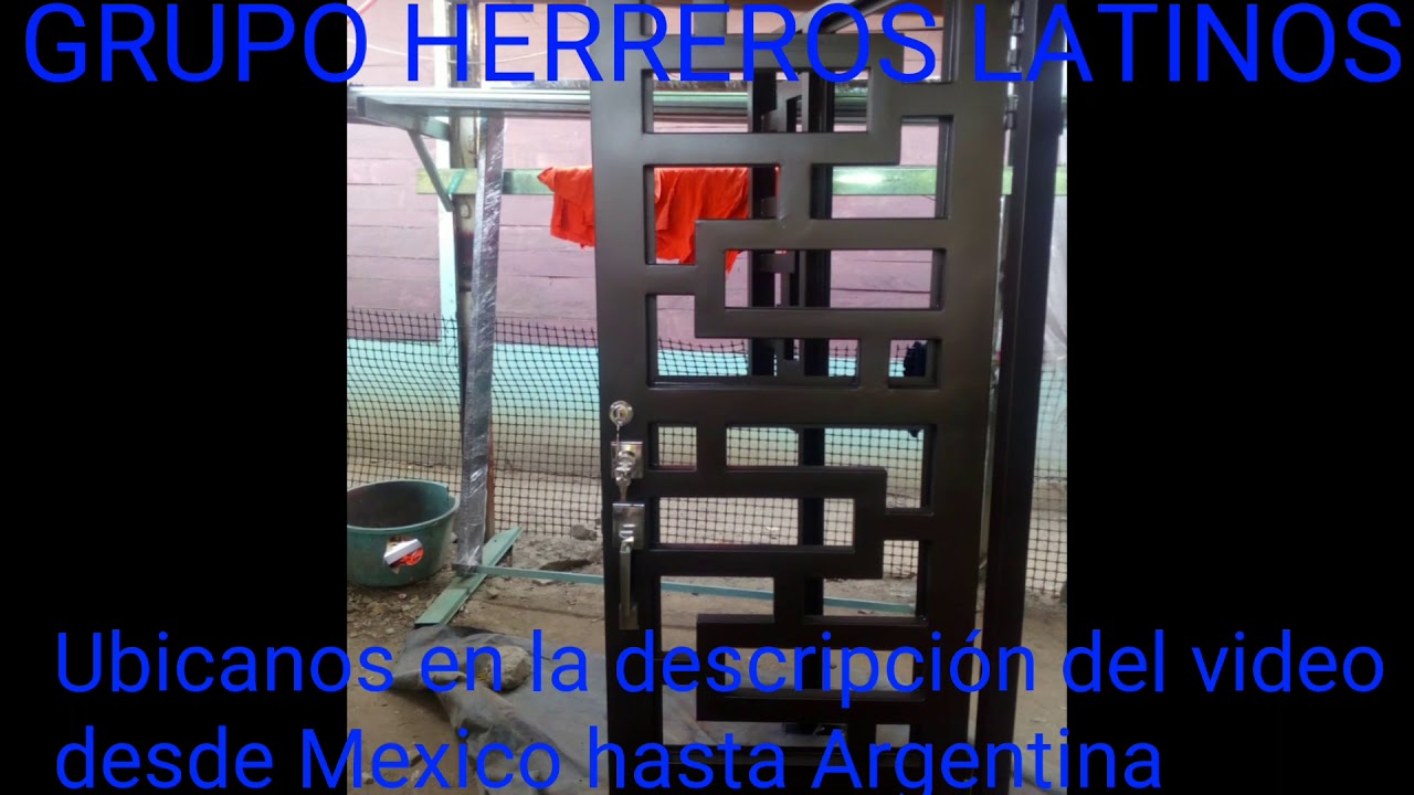 Puertas de herrería Galeria Grupo Herreros Latinos